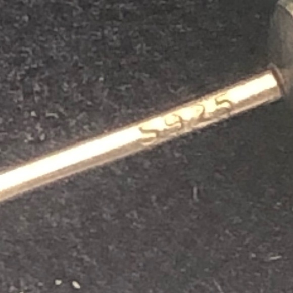 STERLING Silver Pink Crystal Sparkle Ball Stud Earrings 7mm - Picture 8 of 8